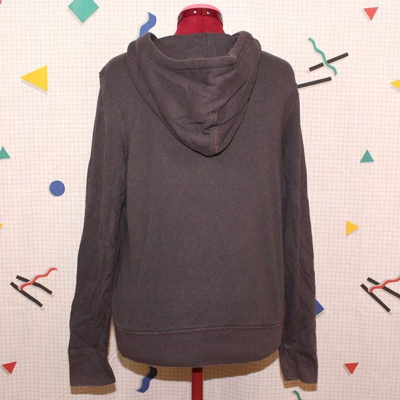 American Eagle Outfitters dark gray hoodie - Picture 2 of 7